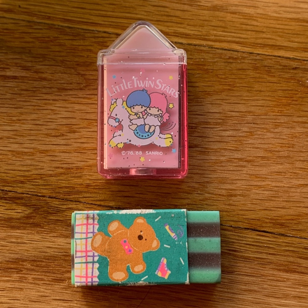 Vintage Sanrio Erasers